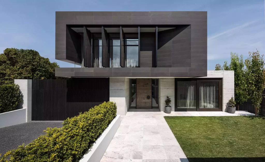 modern house exterior